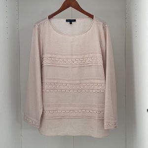 BANANA REPUBLIC LONG SLEEVE BLOUSE